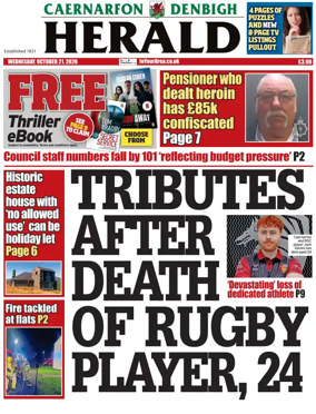 Cover of Caernarfon Herald