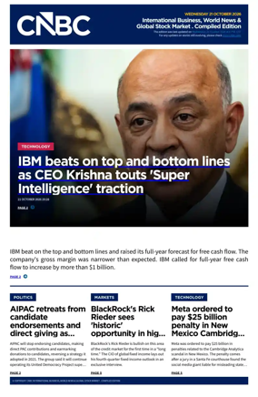 Cover of CNBC
