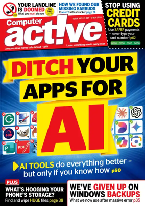 Cover of Computer Active (UK)