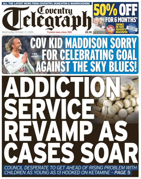 Cover of Coventry Telegraph