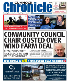 Cover of Cumnock Chronicle