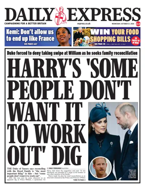 Cover of Daily Express