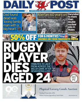 Cover of Daily Post (North Wales)