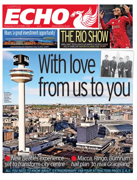 Cover of Liverpool Echo