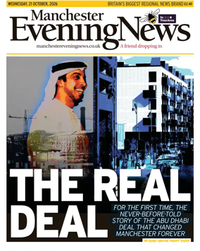 Cover of Manchester Evening News