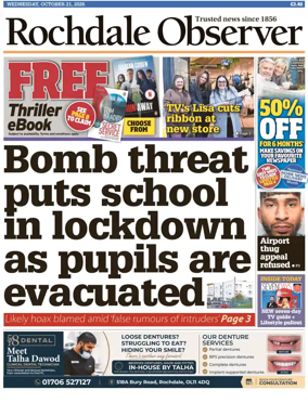 Cover of Rochdale Observer