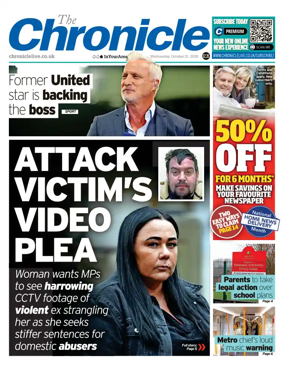 Cover of The Chronicle (South Tyneside and Durham)