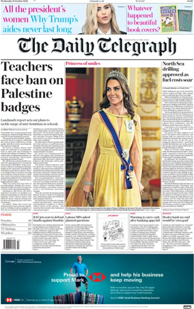Cover of The Daily Telegraph