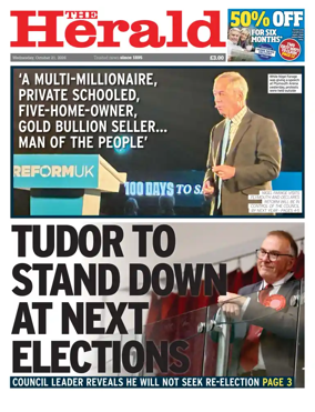 Cover of The Plymouth Herald