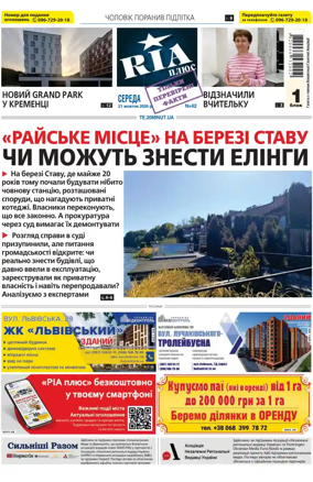 Cover of RIA (Ternopil)