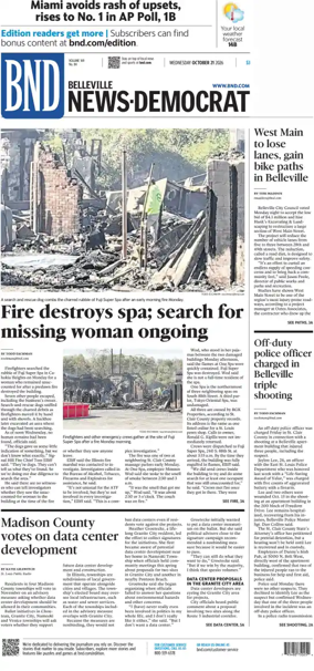 Cover of Belleville News-Democrat
