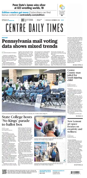Cover of Centre Daily Times