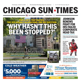 Cover of Chicago Sun-Times
