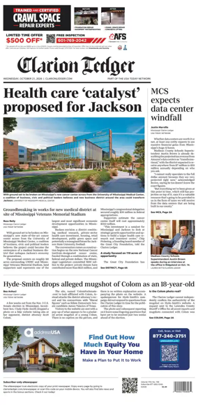 Cover of Clarion Ledger