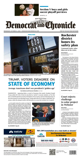 Cover of Democrat and Chronicle