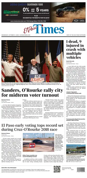Cover of El Paso Times