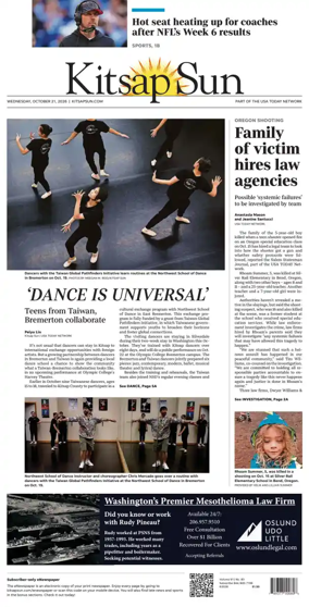 Cover of Kitsap Sun