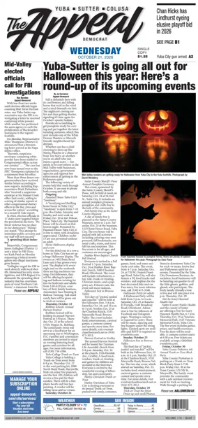 Cover of Marysville Appeal-Democrat