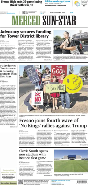 Cover of Merced Sun-Star