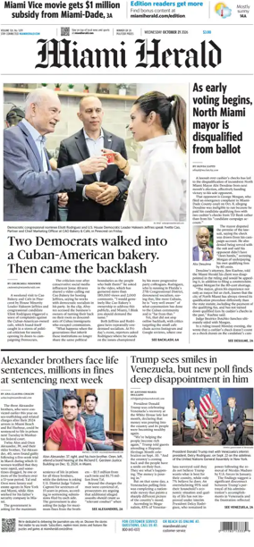 Cover of Miami Herald