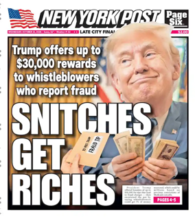 Cover of New York Post