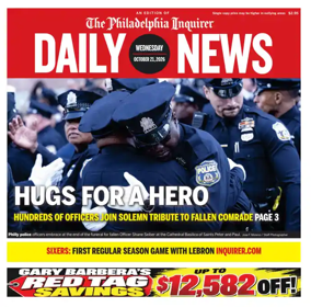 Cover of Philadelphia Daily News