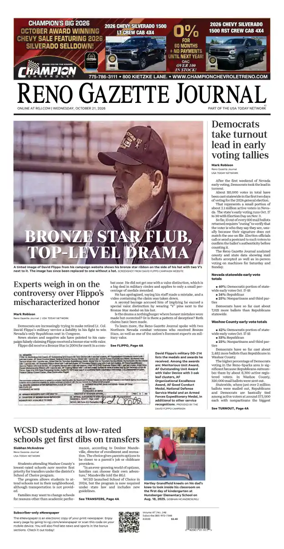Cover of Reno Gazette Journal