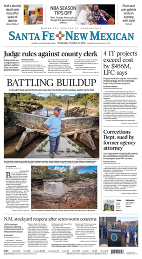 Cover of Santa Fe New Mexican