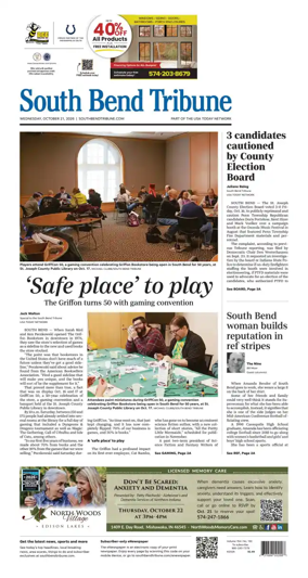 Cover of South Bend Tribune