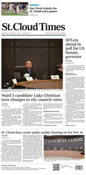 Cover of St. Cloud Times