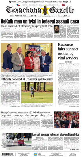 Cover of Texarkana Gazette