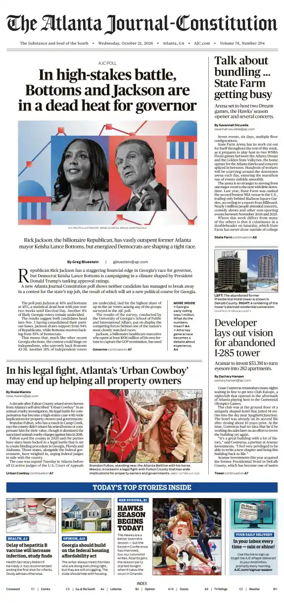 Cover of The Atlanta Journal-Constitution