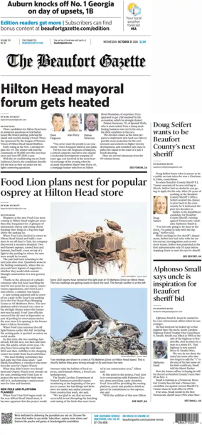 Cover of The Beaufort Gazette