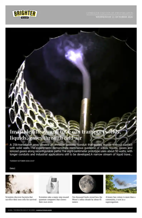 Cover of The Brighter Side of News
