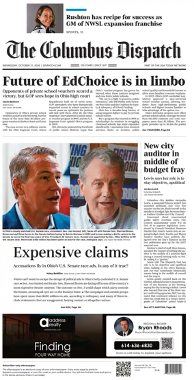 Cover of The Columbus Dispatch