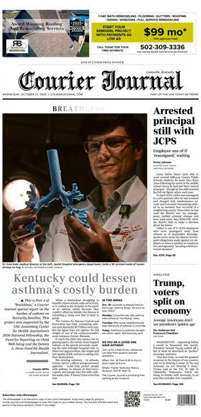 Cover of The Courier-Journal (Louisville)