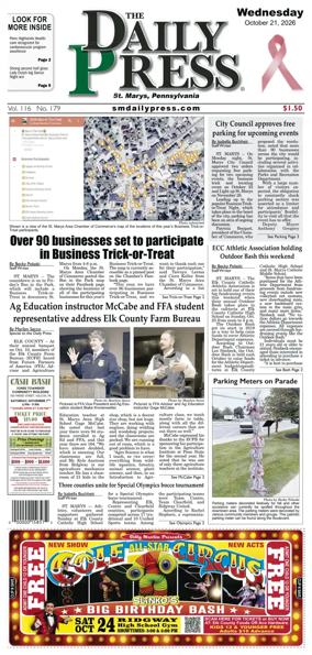 Cover of The Daily Press