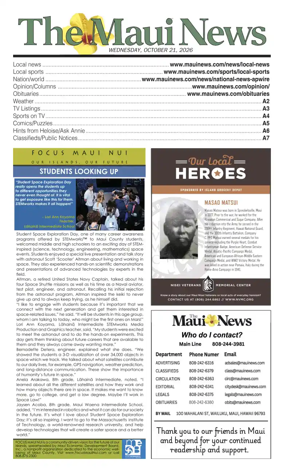 Cover of The Maui News
