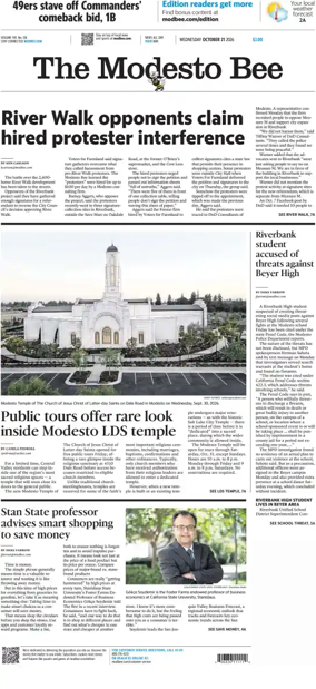 Cover of The Modesto Bee