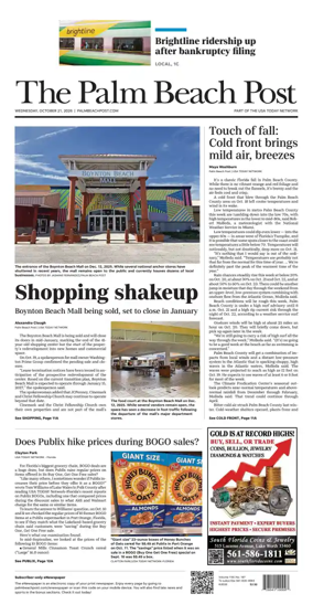 Cover of The Palm Beach Post