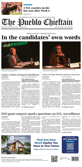 Cover of The Pueblo Chieftain