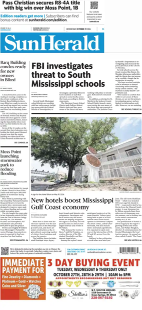 Cover of The Sun Herald