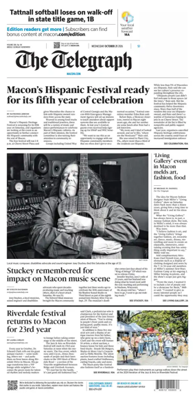 Cover of The Telegraph (Macon)