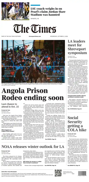 Cover of The Times (Shreveport)