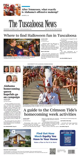Cover of The Tuscaloosa News