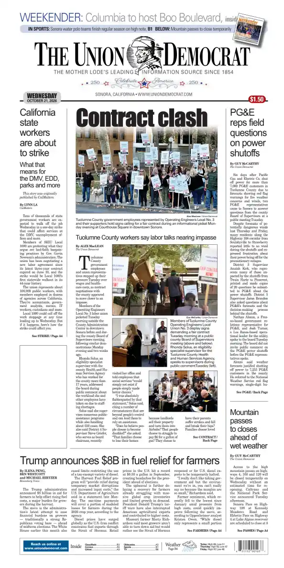 Cover of The Union Democrat