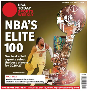 Cover of USA TODAY Sports Weekly