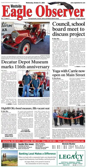 Cover of Westside Eagle-Observer