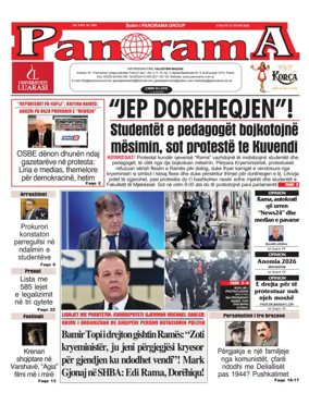 Cover of Panorama (Albania)