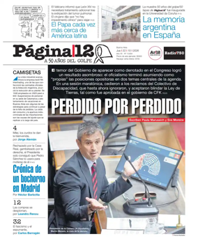 Cover of Pagina 12